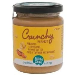 CREMA DE CACAHUETE crunchy sin sal 250gr. BIO