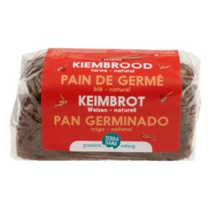 PAN DE TRIGO germinado 400gr. VEGAN