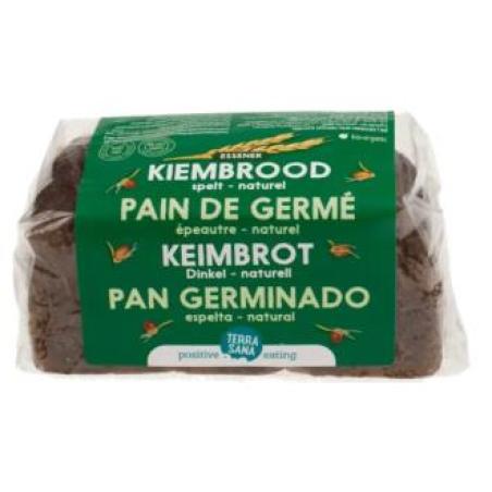 PAN DE ESPELTA germinado 400gr. VEGAN.