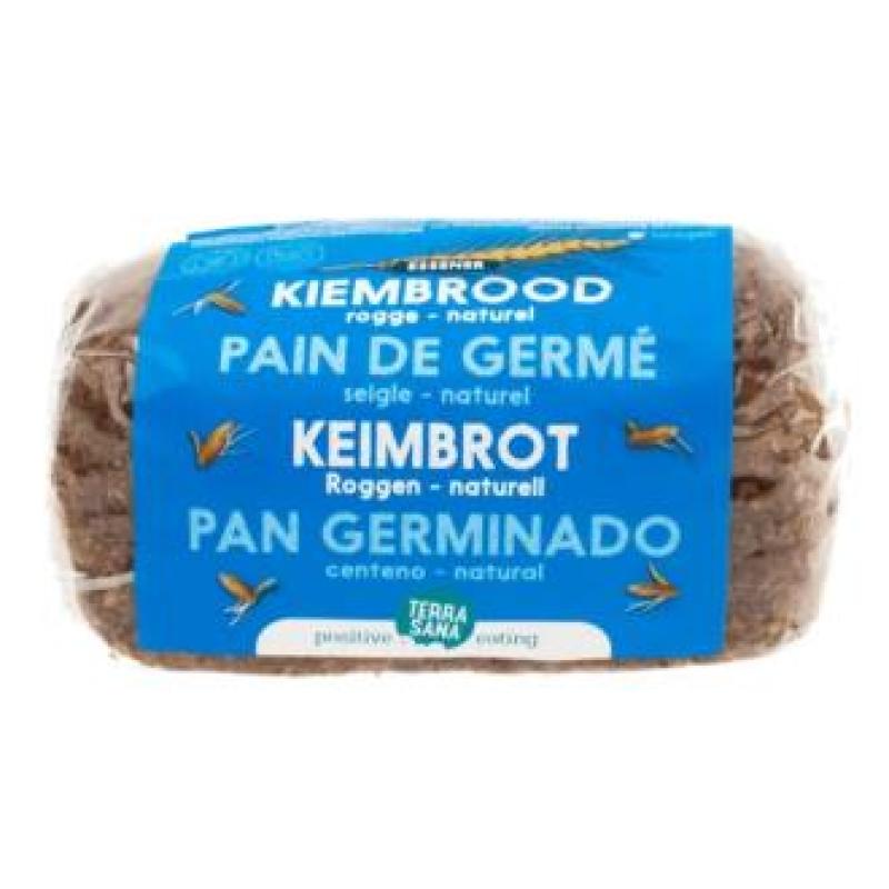 PAN DE CENTENO germinado 400gr. VEGAN