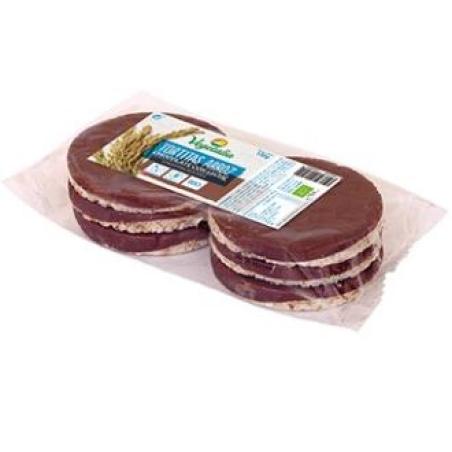 TORTITAS DE ARROZ chocolate con leche 100g BIO