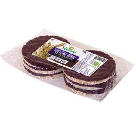 TORTITAS DE  ARROZ con chocolate negro 100gr. BIO