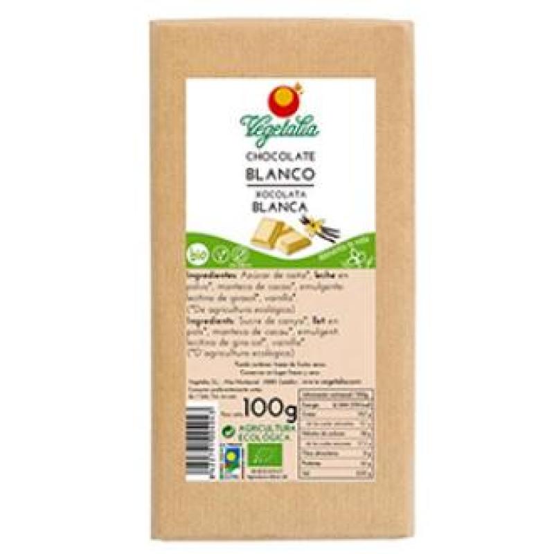 CHOCOLATE BLANCO 100gr. BIO CCPAE