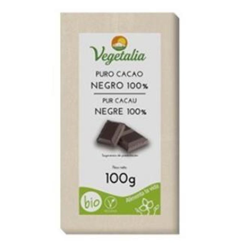 CHOCOLATE NEGRO 100% 100gr. BIO CCPAE