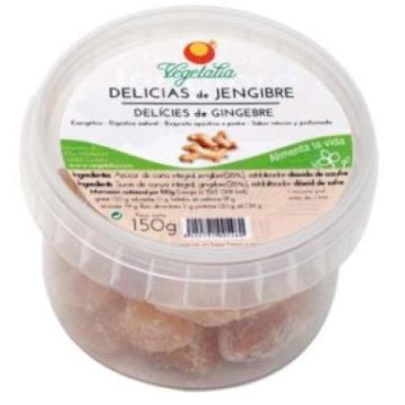 BIO DELICIAS DE JENGIBRE caramelos de goma 150gr.