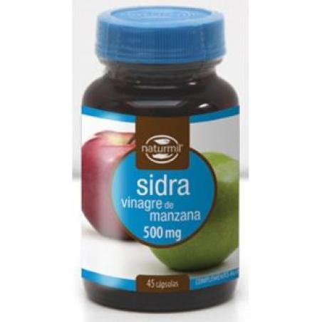 SIDRA (vinagre de manzana) 500mg. 45cap.