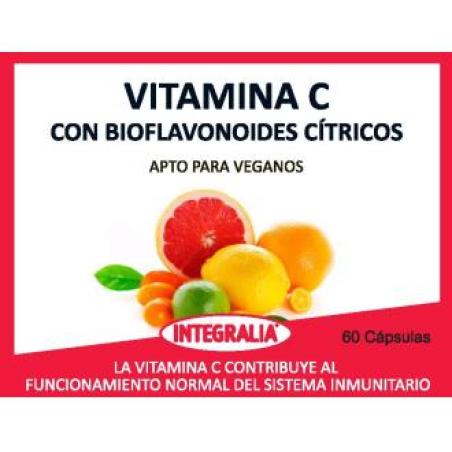 VITAMINA C con bioflavonoides citricos 60cap.