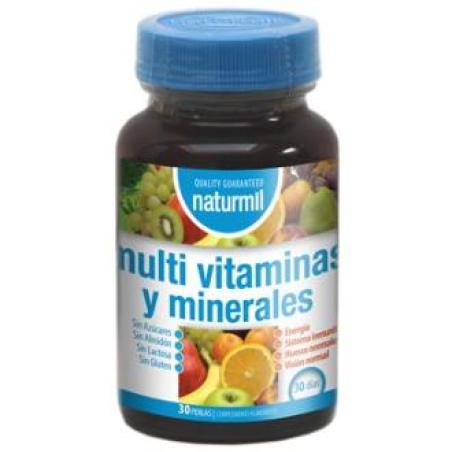 MULTIVITAMINAS y MINERALES 30perlas