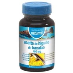 ACEITE DE HIGADO DE BACALAO 400mg. 45perlas