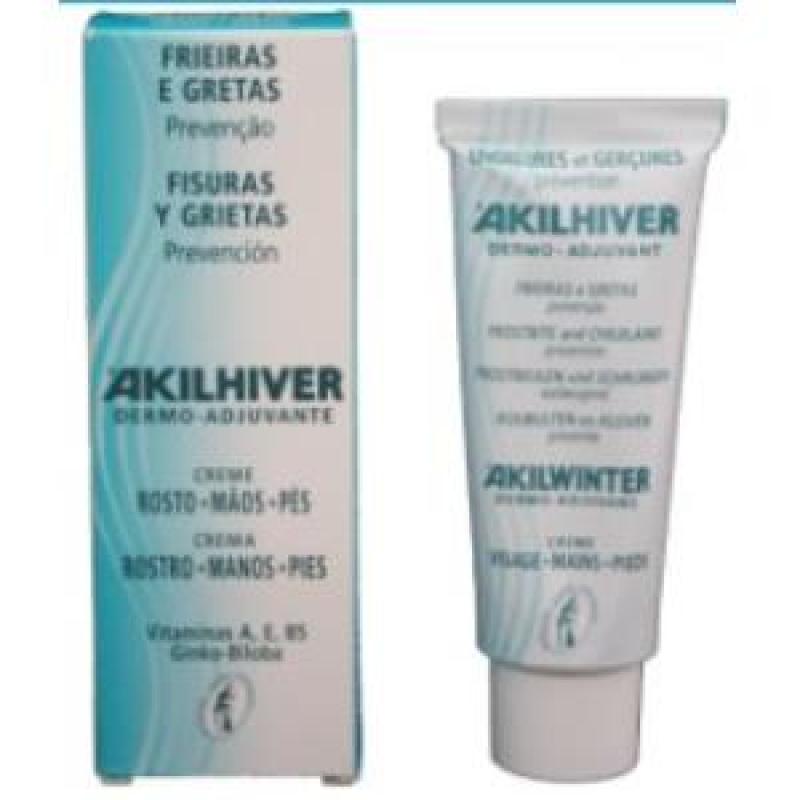 AKILHIVER crema grietas y sabañones 75ml.