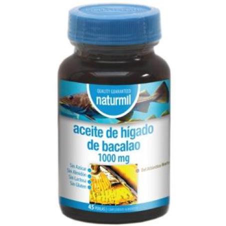 ACEITE DE HIGADO DE BACALAO 1000mg. 45perlas