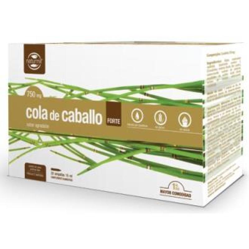 COLA DE CABALLO FORTE 750mg. 20amp.