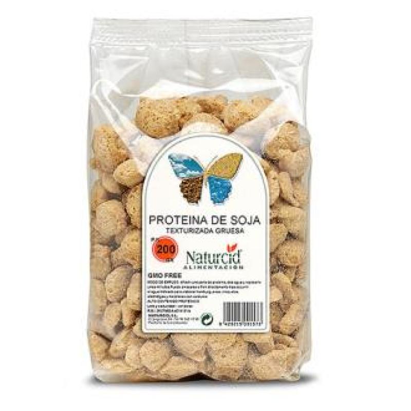 PROTEINA DE SOJA TEXTURIZADA gruesa 200gr.