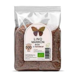 SEMILLAS DE LINO MARRON 500gr. ECO