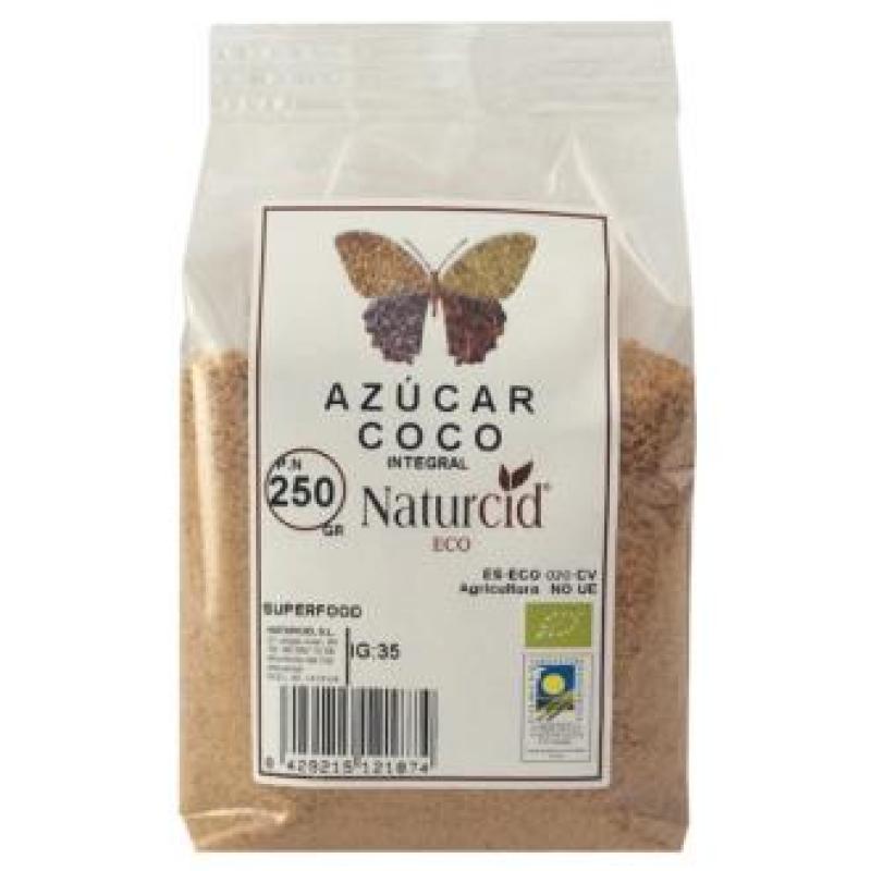 AZUCAR DE COCO integral 250gr. ECO