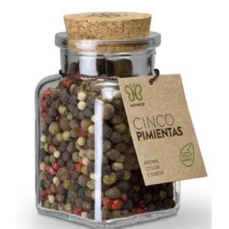 CINCO PIMIENTAS grano 70gr. ECO