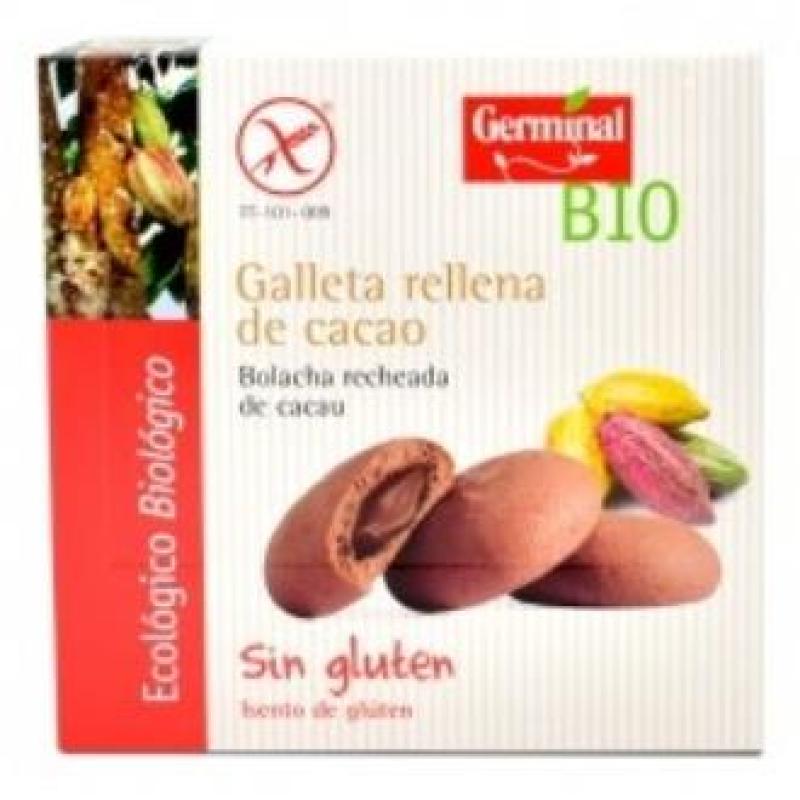 GALLETAS RELLENAS DE CACAO 200gr. BIO SG