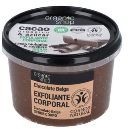 EXFOLIANTE CORPORAL cacao sin azucar 250ml.