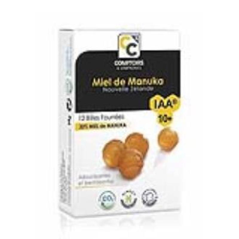 CARAMELOS RELLENOS MIEL  MANUKA IAA10+ 12ud.