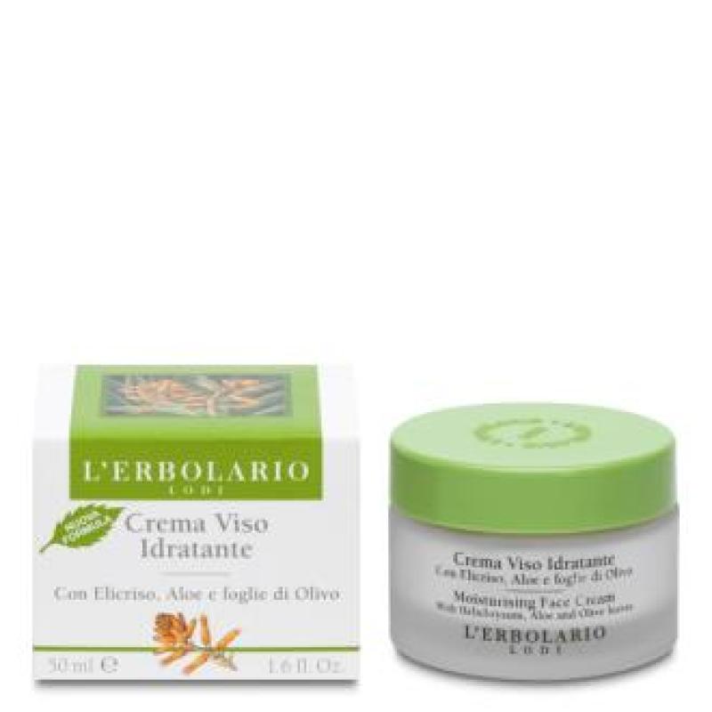 CREMA FACIAL HIDRATANTE helicriso y aloe 50ml.