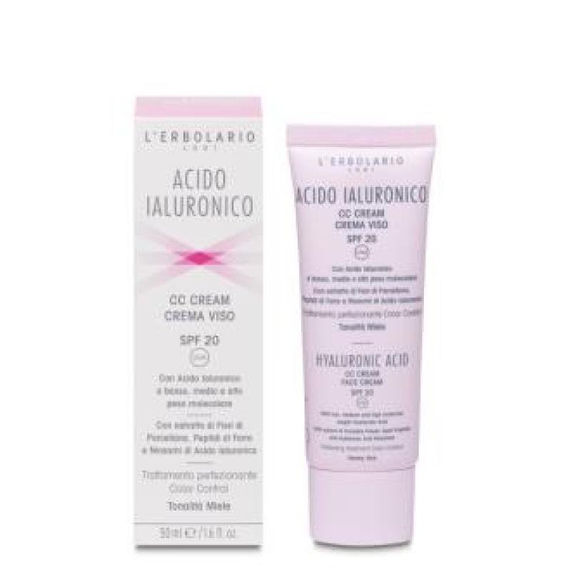 ACIDO HIALURONICO CC crema tono miel 50ml.